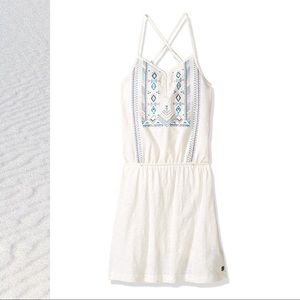 🌝 SOLD 🍧 ROXY Girl N’ice Cream Embroidered Dress